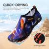 SEEKWAY Barefoot Water Shoes for Kids – Wide Toe Box and Quick-Dry Sand Shoes Toddler for Hiking Swim Beach Pool Kayak Sport Accessories, Camping Essentials Non-Slip for Boys Girls Sizes(2a-105 Blue)