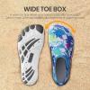 SEEKWAY Barefoot Water Shoes for Kids – Wide Toe Box and Quick-Dry Sand Shoes Toddler for Hiking Swim Beach Pool Kayak Sport Accessories, Camping Essentials Non-Slip for Boys Girls Sizes(2e-109 Blue Shark)