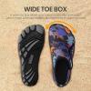 SEEKWAY Barefoot Water Shoes for Kids – Wide Toe Box and Quick-Dry Sand Shoes Toddler for Hiking Swim Beach Pool Kayak Sport Accessories, Camping Essentials Non-Slip for Boys Girls Sizes(2c-107 Black Shark)