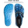 SEEKWAY Barefoot Water Shoes for Kids – Wide Toe Box and Quick-Dry Sand Shoes Toddler for Hiking Swim Beach Pool Kayak Sport Accessories, Camping Essentials Must-Haves for Boys Girls Sizes(2d-dark Blue)