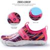SEEKWAY Barefoot Water Shoes for Kids – Wide Toe Box and Quick-Dry Sand Shoes Toddler for Hiking Swim Beach Pool Kayak Sport Accessories, Camping Essentials Must-Haves for Boys Girls Sizes(2b-white Pink)