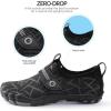 SEEKWAY Barefoot Water Shoes for Kids – Wide Toe Box and Quick-Dry Sand Shoes Toddler for Hiking Swim Beach Pool Kayak Sport Accessories, Camping Essentials Must-Haves for Boys Girls Sizes(3b-black)