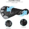 SEEKWAY Barefoot Water Shoes for Kids – Wide Toe Box and Quick-Dry Sand Shoes Toddler for Hiking Swim Beach Pool Kayak Sport Accessories, Camping Essentials Must-Haves for Boys Girls Sizes(3b-black)
