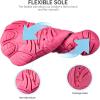 SEEKWAY Barefoot Water Shoes for Kids – Wide Toe Box and Quick-Dry Sand Shoes Toddler for Hiking Swim Beach Pool Kayak Sport Accessories, Camping Essentials Must-Haves for Boys Girls Sizes(1b-black Pink)