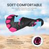 SEEKWAY Barefoot Water Shoes for Kids – Wide Toe Box and Quick-Dry Sand Shoes Toddler for Hiking Swim Beach Pool Kayak Sport Accessories, Camping Essentials Non-Slip for Boys Girls Sizes(2b-106 Rose)
