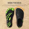 SEEKWAY Barefoot Water Shoes for Kids – Wide Toe Box and Quick-Dry Sand Shoes Toddler for Hiking Swim Beach Pool Kayak Sport Accessories, Camping Essentials Non-Slip for Boys Girls Sizes(1b-102 Black)