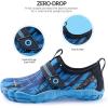 SEEKWAY Barefoot Water Shoes for Kids – Wide Toe Box and Quick-Dry Sand Shoes Toddler for Hiking Swim Beach Pool Kayak Sport Accessories, Camping Essentials Must-Haves for Boys Girls Sizes(2d-dark Blue)