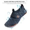 SEEKWAY Barefoot Water Shoes for Kids – Wide Toe Box and Quick-Dry Sand Shoes Toddler for Hiking Swim Beach Pool Kayak Sport Accessories, Camping Essentials Must-Haves for Boys Girls Sizes(3a-navy Blue)