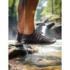 SEEKWAY Mens Womens Water Shoes Quick Dry Aqua Shoes Barefoot for Beach Surf Hiking Pool Water Sports(1c-black Red)