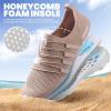 SEEKWAY Mens Womens Water Shoes Quick Dry Aqua Shoes Barefoot for Beach Surf Hiking Pool Water Sports(1e-pink Gold)
