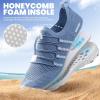 SEEKWAY Mens Womens Water Shoes Quick Dry Aqua Shoes Barefoot for Beach Surf Hiking Pool Water Sports(1i-dark Blue)