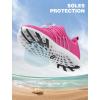 SEEKWAY Mens Womens Water Shoes Quick Dry Aqua Shoes Barefoot for Beach Surf Hiking Pool Water Sports(1m-rosy)
