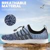 SEEKWAY Mens Womens Water Shoes Quick Dry Aqua Shoes Barefoot for Beach Surf Hiking Pool Water Sports(1s-three Colour)
