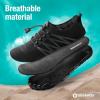 SEEKWAY Water Shoes Men Women Adult Quick-Dry Aqua Sock Barefoot for Beach Swim River Pool Lake Hiking Kayaking Surfing(1b-406 Black)