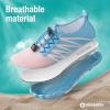 SEEKWAY Water Shoes Men Women Adult Quick-Dry Aqua Sock Barefoot for Beach Swim River Pool Lake Hiking Kayaking Surfing(1h-417 Gradient Blue Pink)