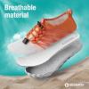 SEEKWAY Water Shoes Men Women Adult Quick-Dry Aqua Sock Barefoot for Beach Swim River Pool Lake Hiking Kayaking Surfing(1i-418 Gradient Orange White)