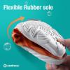 SEEKWAY Water Shoes Men Women Adult Quick-Dry Aqua Sock Barefoot for Beach Swim River Pool Lake Hiking Kayaking Surfing(1i-418 Gradient Orange White)