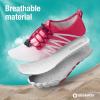 SEEKWAY Water Shoes Men Women Adult Quick-Dry Aqua Sock Barefoot for Beach Swim River Pool Lake Hiking Kayaking Surfing(1j-419 Gradient Rose White)