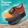 SEEKWAY Water Shoes Men Women Adult Quick-Dry Aqua Sock Barefoot for Beach Swim River Pool Lake Hiking Kayaking Surfing(1k-420 Gradient Orange Yellow)