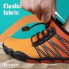 SEEKWAY Water Shoes Men Women Adult Quick-Dry Aqua Sock Barefoot for Beach Swim River Pool Lake Hiking Kayaking Surfing(1k-420 Gradient Orange Yellow)