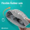 SEEKWAY Water Shoes Men Women Adult Quick-Dry Aqua Sock Barefoot for Beach Swim River Pool Lake Hiking Kayaking Surfing(2c-ab056 Gray White)