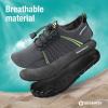 SEEKWAY Water Shoes Men Women Adult Quick-Dry Aqua Sock Barefoot for Beach Swim River Pool Lake Hiking Kayaking Surfing(3a-405 Blackgreen)