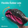 SEEKWAY Water Shoes Men Women Adult Quick-Dry Aqua Sock Barefoot for Beach Swim River Pool Lake Hiking Kayaking Surfing(3f-410 Rose Red)