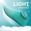 SEEKWAY Water Shoes Quick-Dry Aqua Socks Barefoot Slip-on for Beach Pool Swim River Yoga Lake Surf Women Men Black SK001(1d-splice Green)