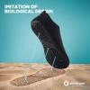 SEEKWAY Water Shoes Quick-Dry Aqua Socks Barefoot Slip-on for Beach Pool Swim River Yoga Lake Surf Women Men Black SK001(2a-wave Black)