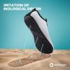 SEEKWAY Water Shoes Quick-Dry Aqua Socks Barefoot Slip-on for Beach Pool Swim River Yoga Lake Surf Women Men Black SK001(3d-744 White)