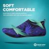 SEEKWAY Water Shoes Quick-Dry Aqua Socks Barefoot Slip-on for Beach Pool Swim River Yoga Lake Surf Women Men Black SK001(7ba-tree Shadow)