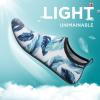 SEEKWAY Water Shoes Quick-Dry Aqua Socks Barefoot Slip-on for Beach Pool Swim River Yoga Lake Surf Women Men Black SK001(7be-mint Leaf)