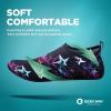 SEEKWAY Water Shoes Quick-Dry Aqua Socks Barefoot Slip-on for Beach Pool Swim River Yoga Lake Surf Women Men Black SK001(7ca-star)