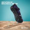 SEEKWAY Water Shoes Quick-Dry Aqua Socks Barefoot Slip-on for Beach Pool Swim River Yoga Lake Surf Women Men Black SK001(7ca-star)
