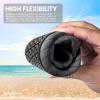 SEEKWAY Water Shoes Women Men Adult Quick-Dry Aqua Socks Barefoot Non Slip for Beach Swim River Pool Lake surf Black SK002(U)(1b-stripe Grey-2)