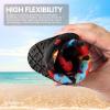 SEEKWAY Water Shoes Women Men Adult Quick-Dry Aqua Socks Barefoot Non Slip for Beach Swim River Pool Lake surf Black SK002(U)(2a-1281 Painted Tie-dye)