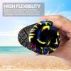 SEEKWAY Water Shoes Women Men Adult Quick-Dry Aqua Socks Barefoot Non Slip for Beach Swim River Pool Lake surf Black SK002(U)(2b-1352 Love Rainbow)
