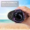 SEEKWAY Water Shoes Women Men Adult Quick-Dry Aqua Socks Barefoot Non Slip for Beach Swim River Pool Lake surf Black SK002(U)(2c-1423 Paisley)