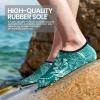 SEEKWAY Water Shoes Women Men Adult Quick-Dry Aqua Socks Barefoot Non Slip for Beach Swim River Pool Lake surf Black SK002(U)(2h-1381 Lotus)