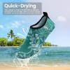 SEEKWAY Water Shoes Women Men Adult Quick-Dry Aqua Socks Barefoot Non Slip for Beach Swim River Pool Lake surf Black SK002(U)(2h-1381 Lotus)