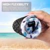 SEEKWAY Water Shoes Women Men Adult Quick-Dry Aqua Socks Barefoot Non Slip for Beach Swim River Pool Lake surf Black SK002(U)(2l-1062 Wave Point)