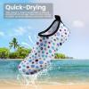 SEEKWAY Water Shoes Women Men Adult Quick-Dry Aqua Socks Barefoot Non Slip for Beach Swim River Pool Lake surf Black SK002(U)(2l-1062 Wave Point)