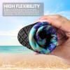 SEEKWAY Water Shoes Women Men Adult Quick-Dry Aqua Socks Barefoot Non Slip for Beach Swim River Pool Lake surf Black SK002(U)(2n-1012 Fern Leaf)