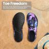 SEEKWAY Water Shoes Women Men Adult Quick-Dry Aqua Socks Barefoot Non Slip for Beach Swim River Pool Lake surf Black SK002(U)(2n-1511 Mermaid)