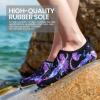 SEEKWAY Water Shoes Women Men Adult Quick-Dry Aqua Socks Barefoot Non Slip for Beach Swim River Pool Lake surf Black SK002(U)(2n-1511 Mermaid)