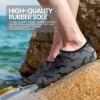 SEEKWAY Water Shoes Women Men Adult Quick-Dry Aqua Socks Barefoot Non Slip for Beach Swim River Pool Lake surf Black SK002(U)(7da-962 Bird)