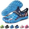SEEKWAY Barefoot Water Shoes for Kids – Wide Toe Box and Quick-Dry Sand Shoes Toddler for Hiking Swim Beach Pool Kayak Sport Accessories, Camping Essentials Must-Haves for Boys Girls Sizes(1a-navy Blue)