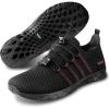 SEEKWAY Mens Womens Water Shoes Quick Dry Aqua Shoes Barefoot for Beach Surf Hiking Pool Water Sports(1c-black Red)