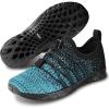 SEEKWAY Mens Womens Water Shoes Quick Dry Aqua Shoes Barefoot for Beach Surf Hiking Pool Water Sports(1r-blue Black)