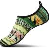 SEEKWAY Water Shoes Women Men Adult Quick-Dry Aqua Socks Barefoot Non Slip for Beach Swim River Pool Lake surf Black SK002(U)(2e-1403 Totem)